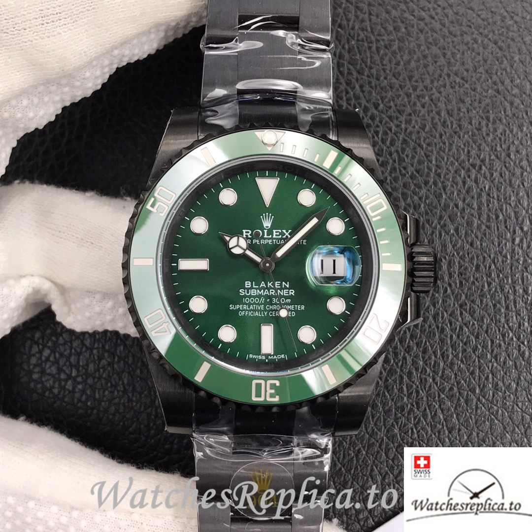 Swiss Rolex Submariner Replica 116610LN Stainless steel strap 40MM - WatchesReplica.is