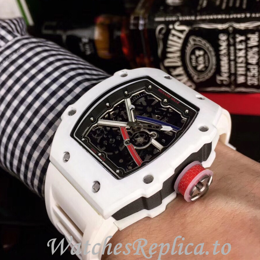 Richard Mille Replica RM67-02 Rubber strap 38.70x47.52MM - WatchesReplica.is