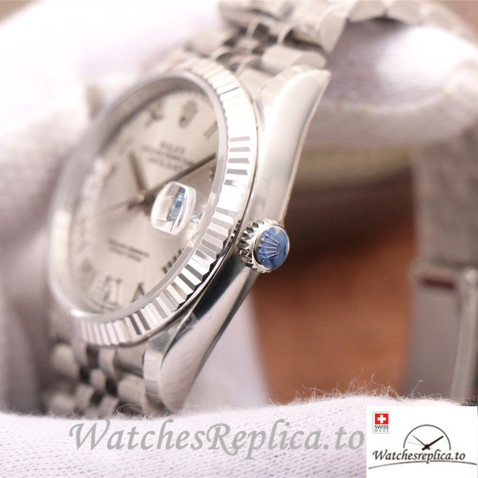 Swiss Rolex Datejust Replica 126233 Stainless steel strap 36MM - WatchesReplica.is