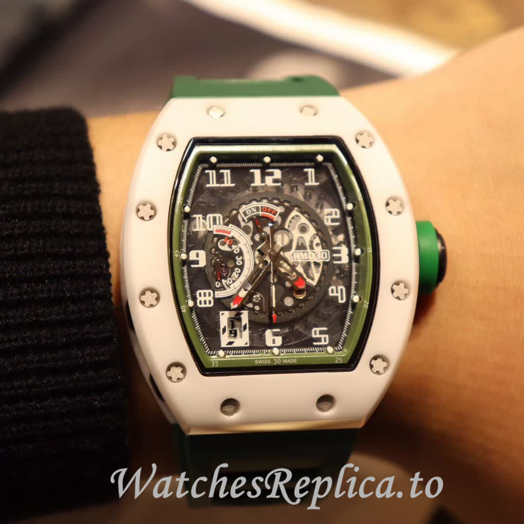 Richard Mille Replica RM030 Rubber strap 50MM - WatchesReplica.is