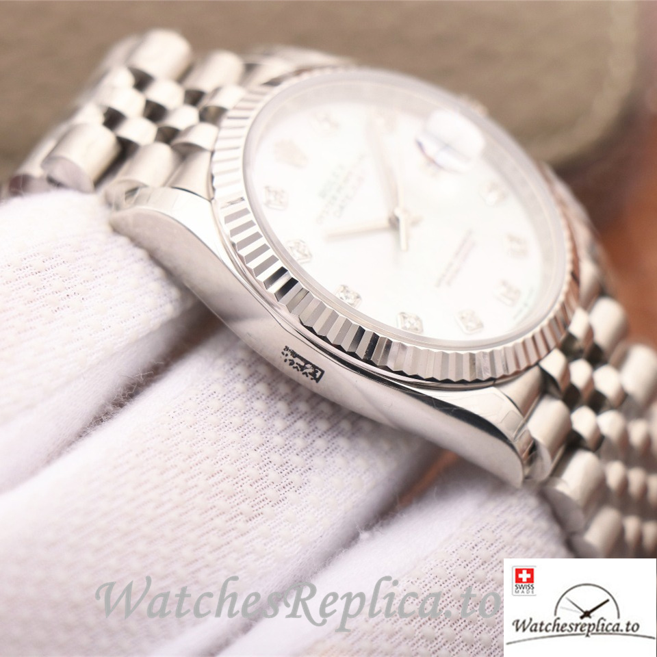 Swiss Rolex Datejust Replica 126233 Stainless steel strap 36MM - WatchesReplica.is
