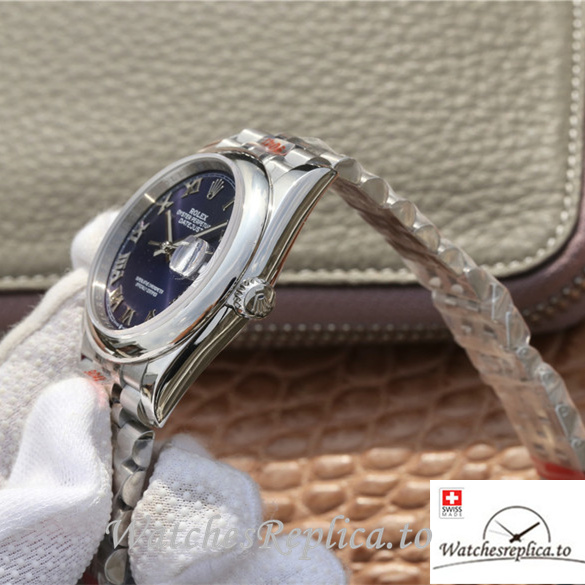 Swiss Rolex Datejust Replica 116200 Stainless steel strap 36MM - WatchesReplica.is