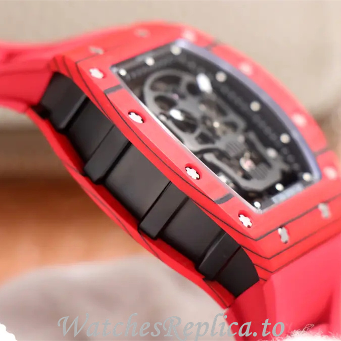 Richard Mille Replica RM52-01 Rubber strap 50MM - WatchesReplica.is