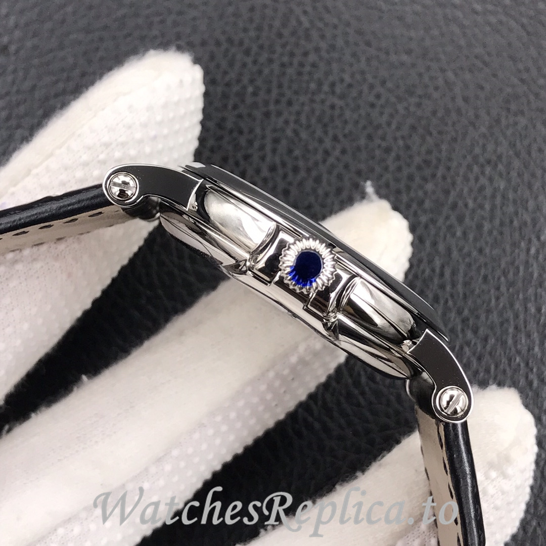 Patek Philippe Replica Calatrava 5153 Leather strap 38MM - WatchesReplica.is