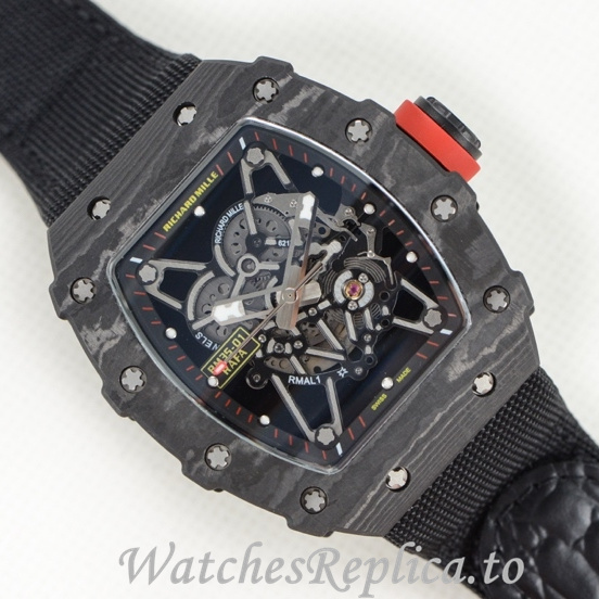 Richard Mille Replica RM35-01 Canvas strap 50MM - WatchesReplica.is