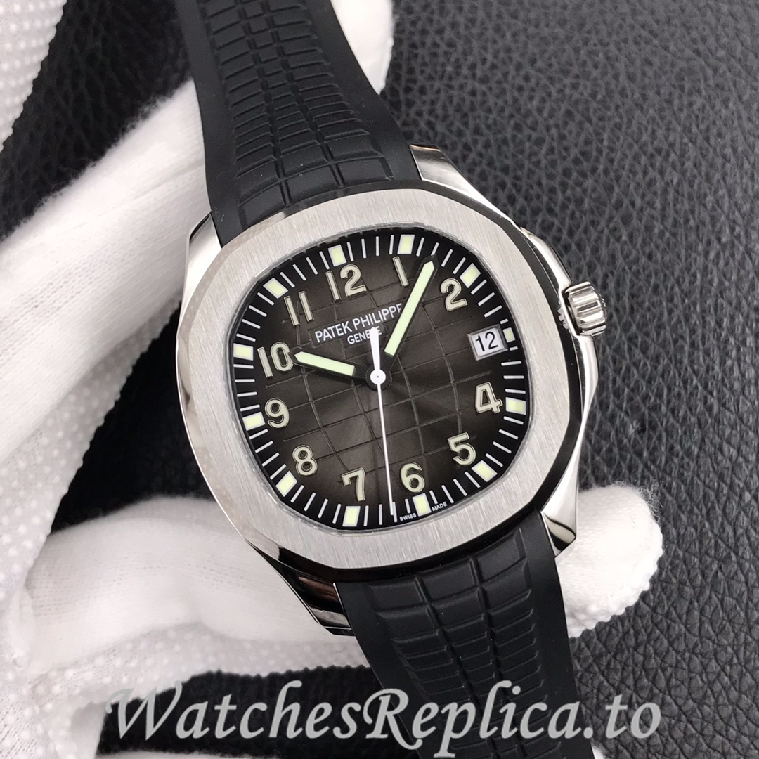 Patek Philippe Replica Aquanaut 5167 Rubber strap 40MM - WatchesReplica.is