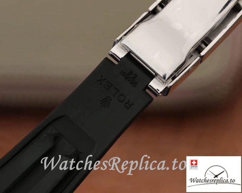 Swiss Rolex Daytona Cosmograph Replica 116519 001 Black Strap 40MM - WatchesReplica.is
