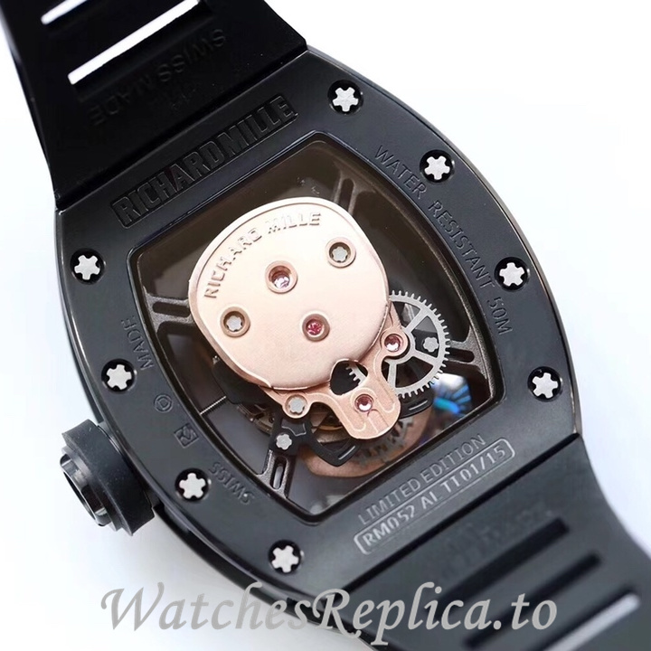 Richard Mille Replica RM052 Rubber strap 50MM - WatchesReplica.is