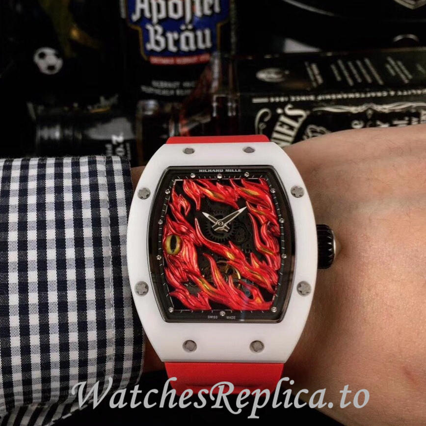 Richard Mille Replica RM23-02 Rubber strap 50MM - WatchesReplica.is