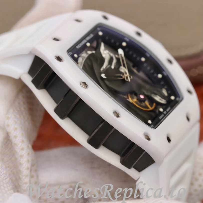 Richard Mille Replica RM52-02 Rubber strap 50MM - WatchesReplica.is
