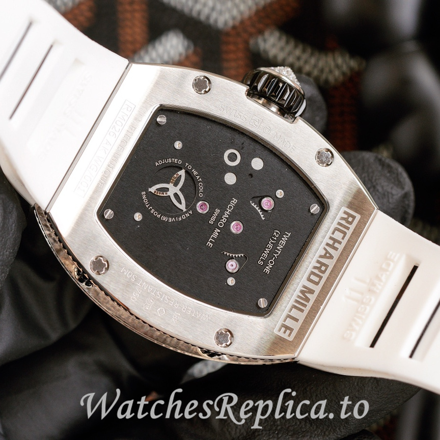 Richard Mille Replica RM26-01 Rubber strap 50MM - WatchesReplica.is