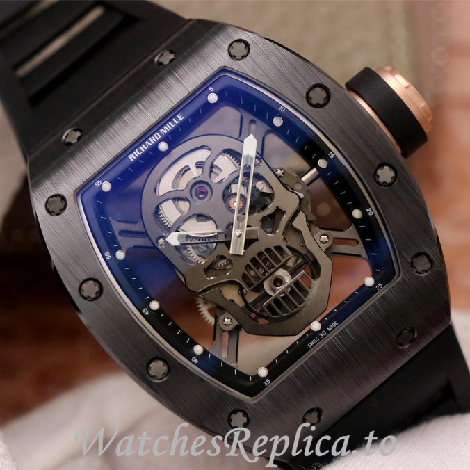 Richard Mille Replica RM052 Rubber strap 50MM - WatchesReplica.is