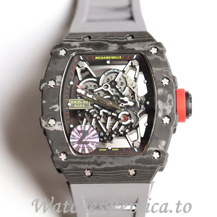 Richard Mille Replica RM35-02 Rubber strap 50MM - WatchesReplica.is