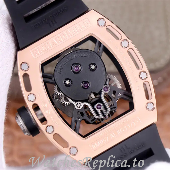 Richard Mille Replica RM52-01 Rubber strap 50MM - WatchesReplica.is
