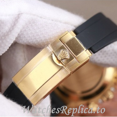 Swiss Rolex Daytona Replica 116598RBOW Rubber strap 40MM - WatchesReplica.is