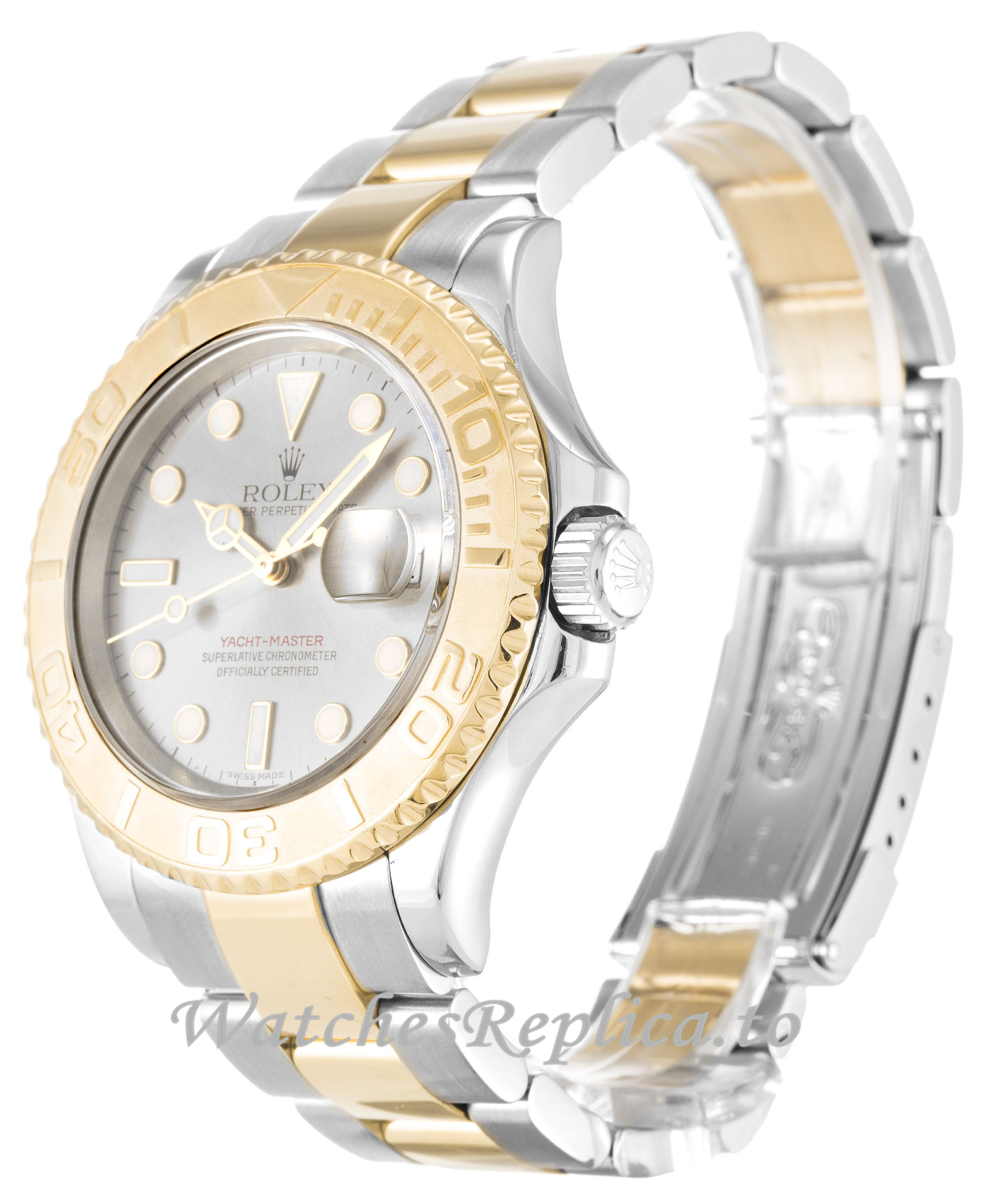 Rolex Yacht Master Silver Dial 16623 - WatchesReplica.is