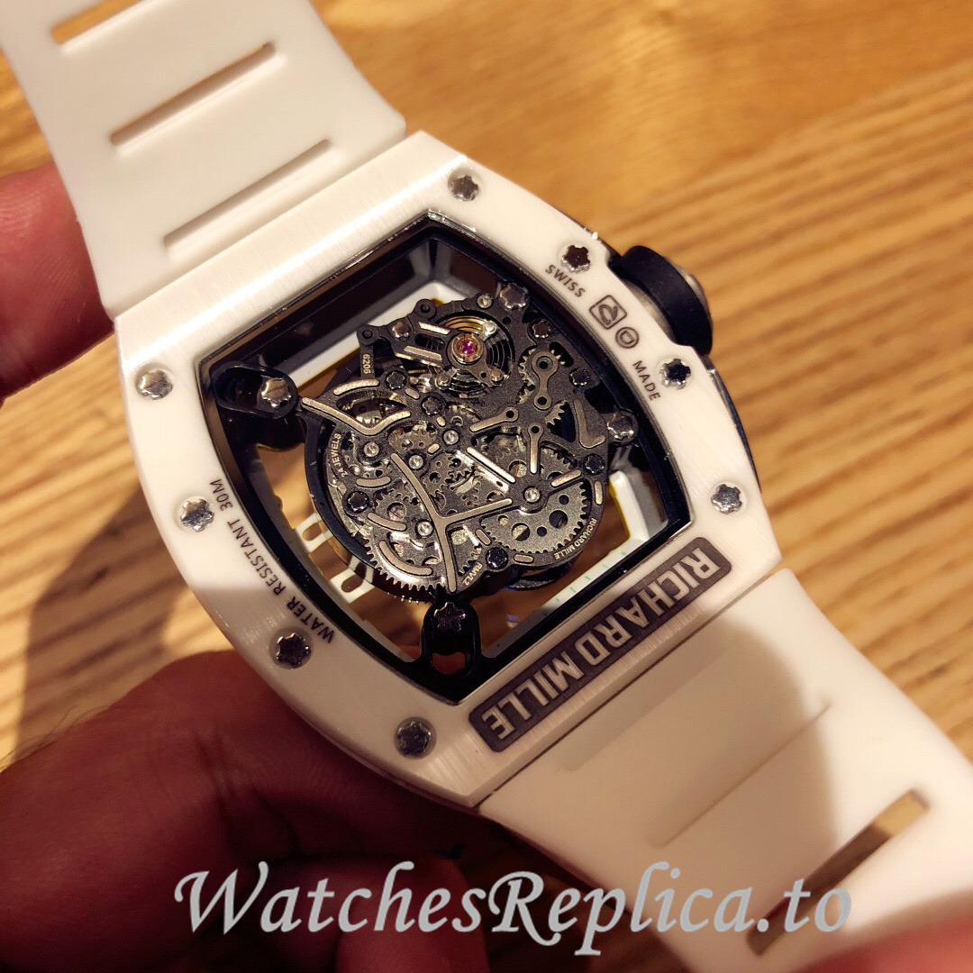Richard Mille Replica RM61-01 Rubber strap 50MM - WatchesReplica.is