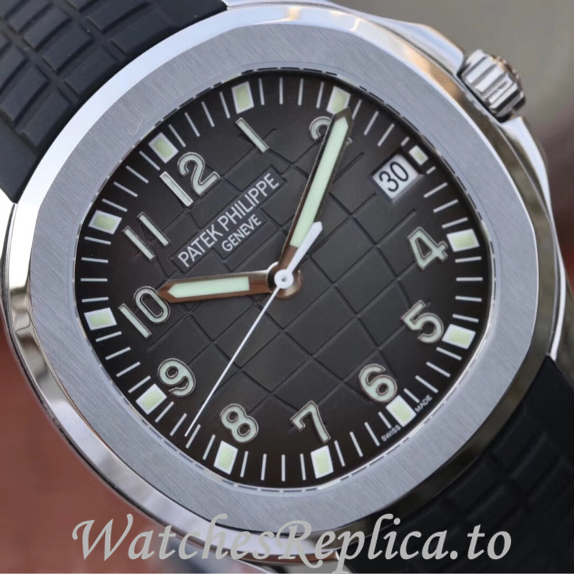 Patek Philippe Replica Aquanaut Rubber strap 40MM - WatchesReplica.is