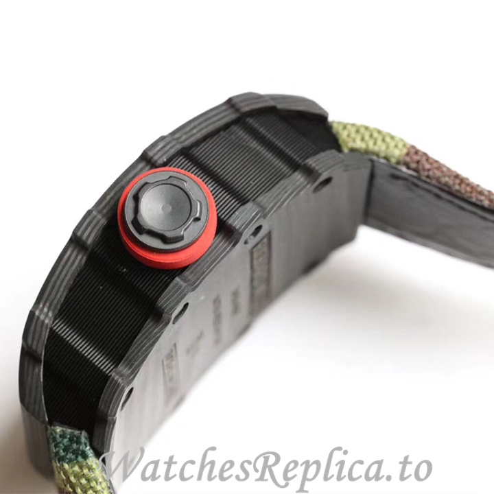 Richard Mille Replica RM35-01 Canvas strap 50MM - WatchesReplica.is