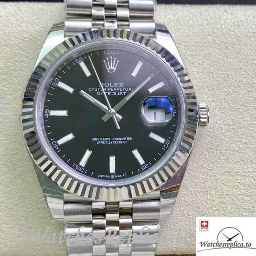 Swiss Rolex Datejust Replica 126331 Stainless steel strap 41MM - WatchesReplica.is
