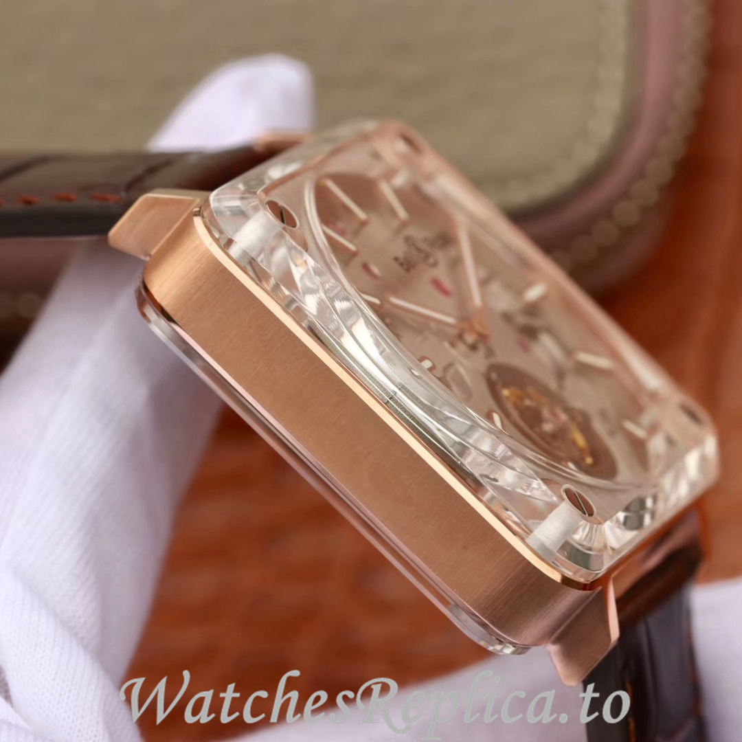 Bell Ross Replica BR-X2 Leather strap 42.5MM - WatchesReplica.is