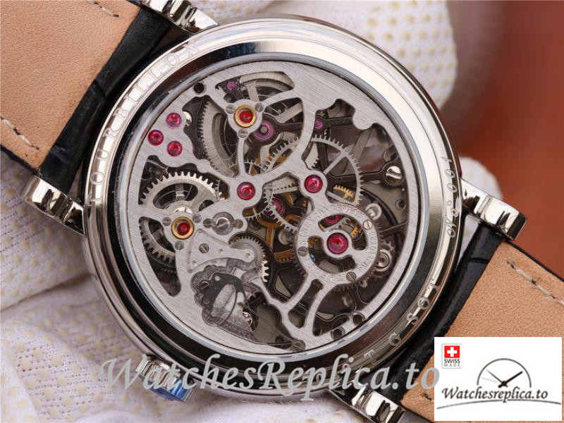 Swiss Franck Muller Giga Tourbillon Replica 7048 T G SQT BR Black Strap 43.6 MM - WatchesReplica.is