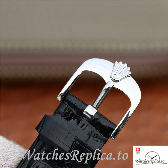 Swiss Rolex Cellini 50509-0016 Leather strap 39MM - WatchesReplica.is