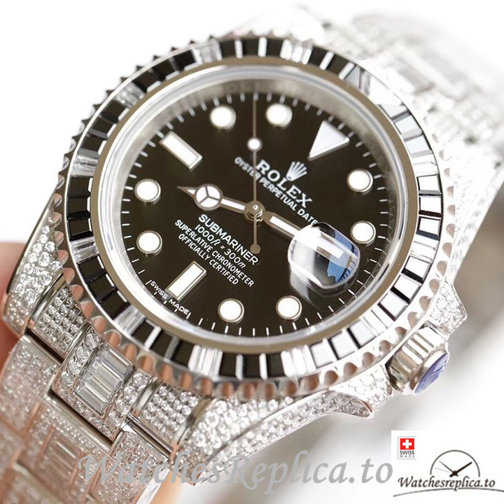 Swiss Rolex Submariner Replica 116610 Stainless steel strap 40MM - WatchesReplica.is