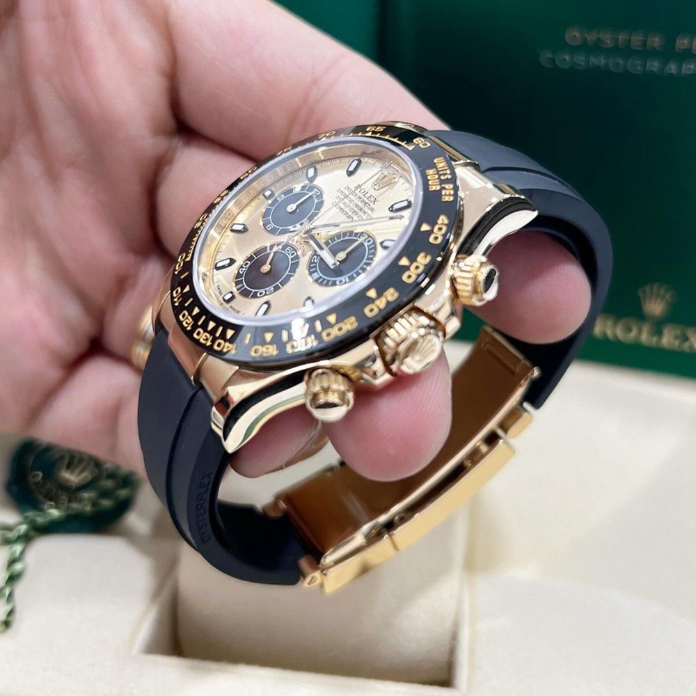 Rolex Daytona Yellow Gold Dial 116518LN - WatchesReplica.is