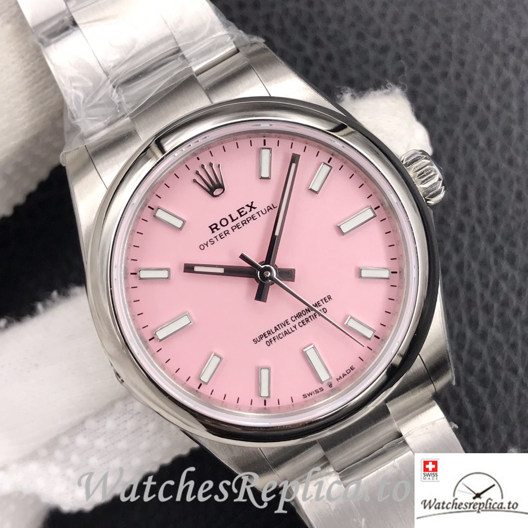 Swiss Rolex Oyster Perpetual Replica 277200 Stainless steel strap 31MM - WatchesReplica.is