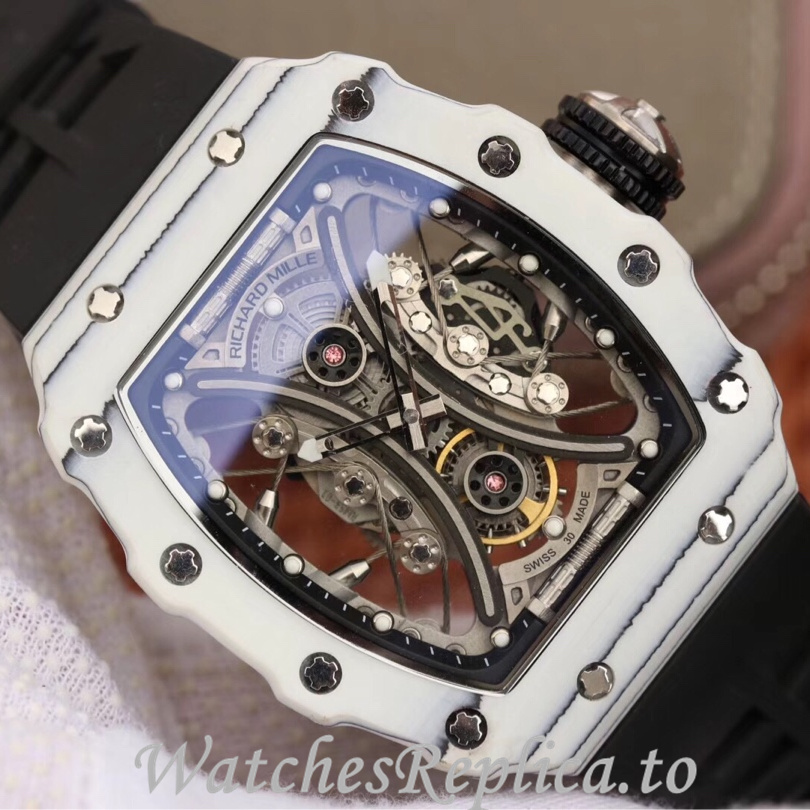 Richard Mille Replica RM53-01 Rubber strap 50MM - WatchesReplica.is