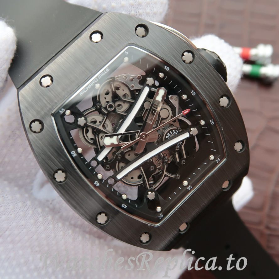 Richard Mille Replica RM61-01 Rubber strap 50MM - WatchesReplica.is