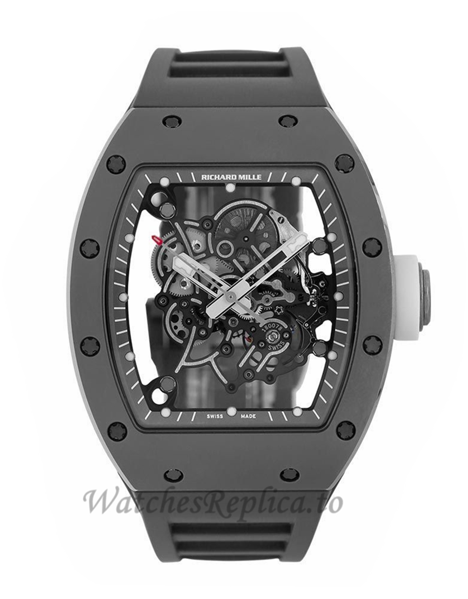 Richard Mille Replica RM055 Bubba Watson Grey Edition Titanium 50MM Watch M05505993 - WatchesReplica.is