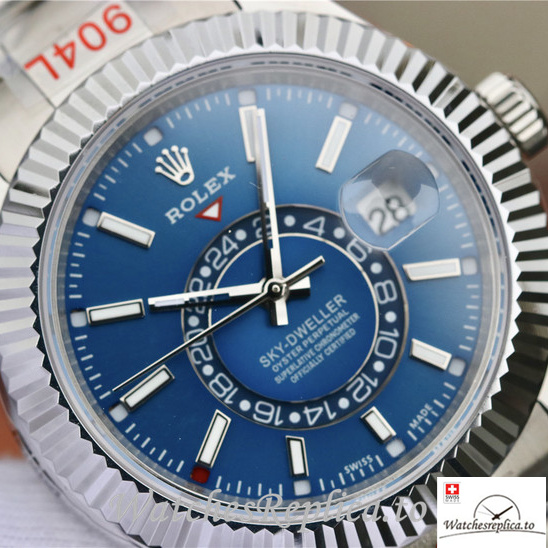 Swiss Rolex Oyster Perpetual Replica 326934-0003 Stainless steel strap 42MM - WatchesReplica.is