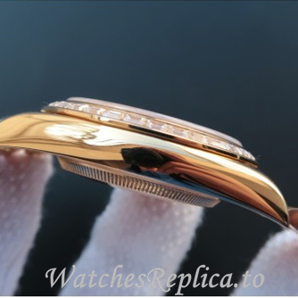 Swiss Rolex Day Date Replica 228399 Yellow Gold strap 41MM - WatchesReplica.is