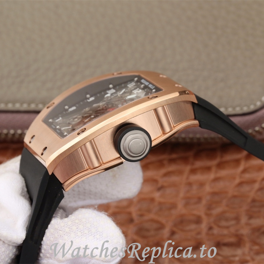 Richard Mille Replica RM001 Rubber strap 50MM - WatchesReplica.is