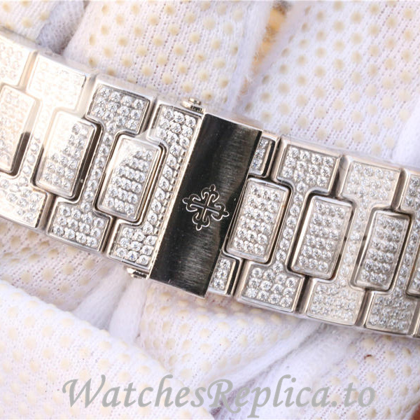 Patek Philippe Replica Nautilus Platinum strap 41MM - WatchesReplica.is