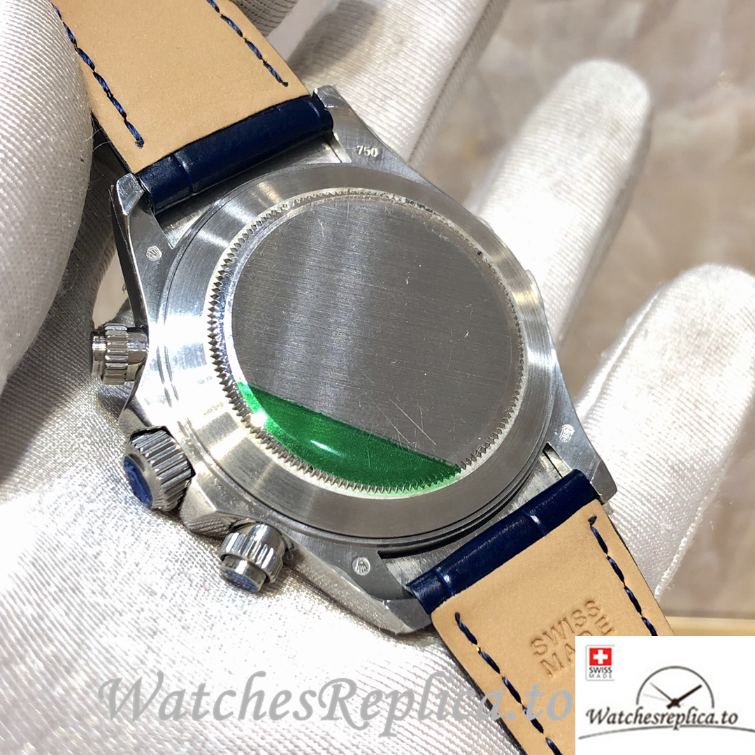 Swiss Rolex Daytona 116599 Replica Leather strap 40MM - WatchesReplica.is