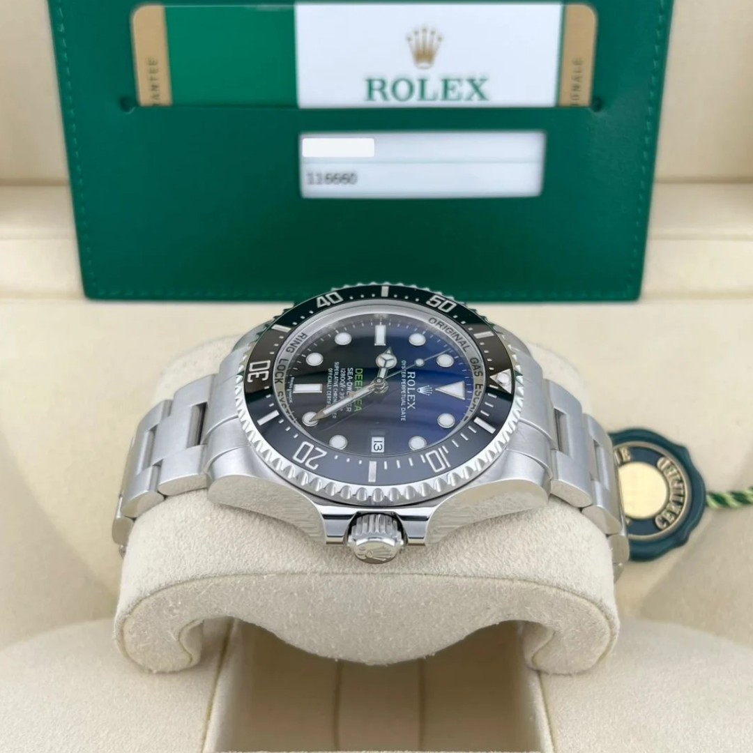 Rolex Deepsea Black Dial 116660-44 MM - WatchesReplica.is