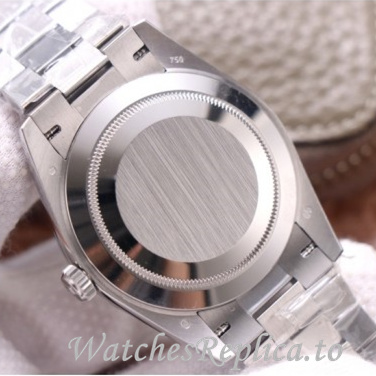 Swiss Rolex Day Date Replica 228349 White Gold strap 40MM - WatchesReplica.is