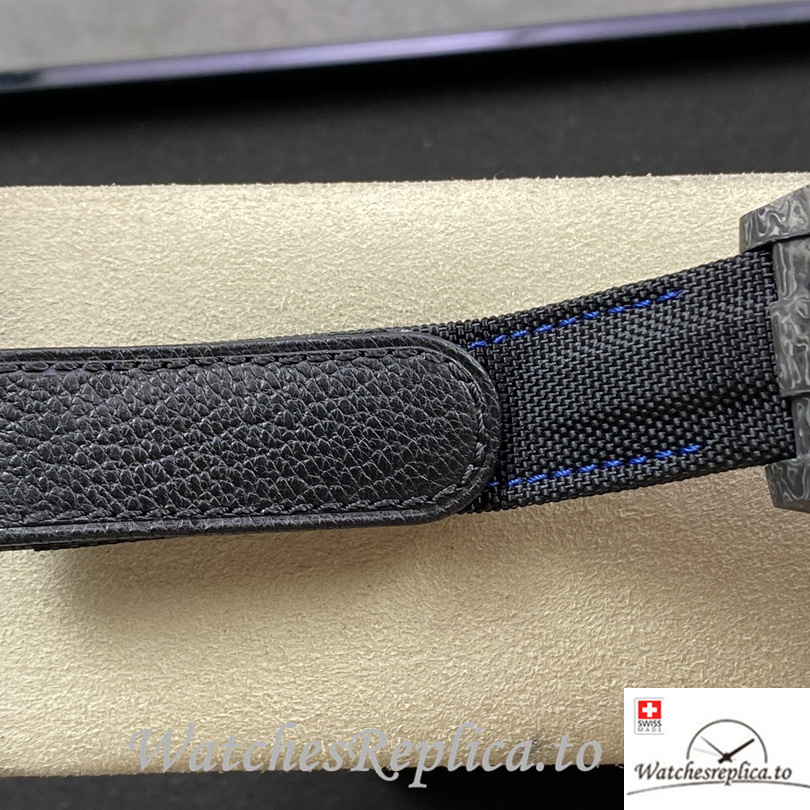 Swiss Rolex Sea Dweller Replica Canvas strap 40MM Blue - WatchesReplica.is