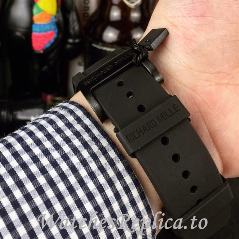Richard Mille Replica RM35-02 Rubber strap 50MM - WatchesReplica.is