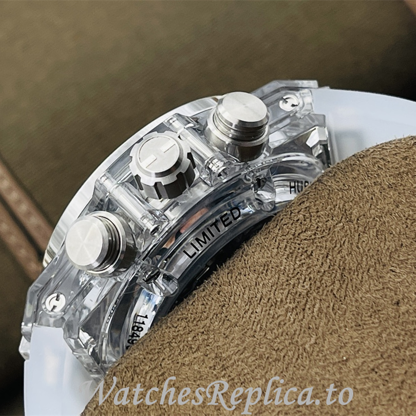 Hublot Replica 411.JX.4802.RT Rubber strap 45MM - WatchesReplica.is
