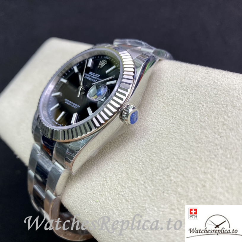 Swiss Rolex Datejust Replica 126331 Stainless steel strap 41MM - WatchesReplica.is