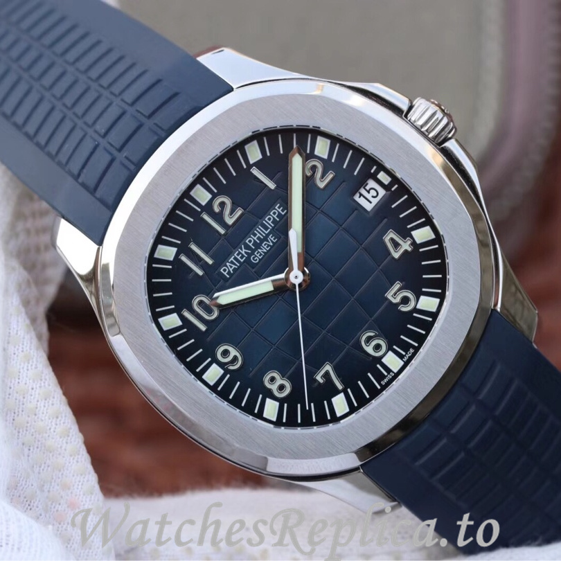 Patek Philippe Replica Aquanaut Rubber strap 40MM - WatchesReplica.is