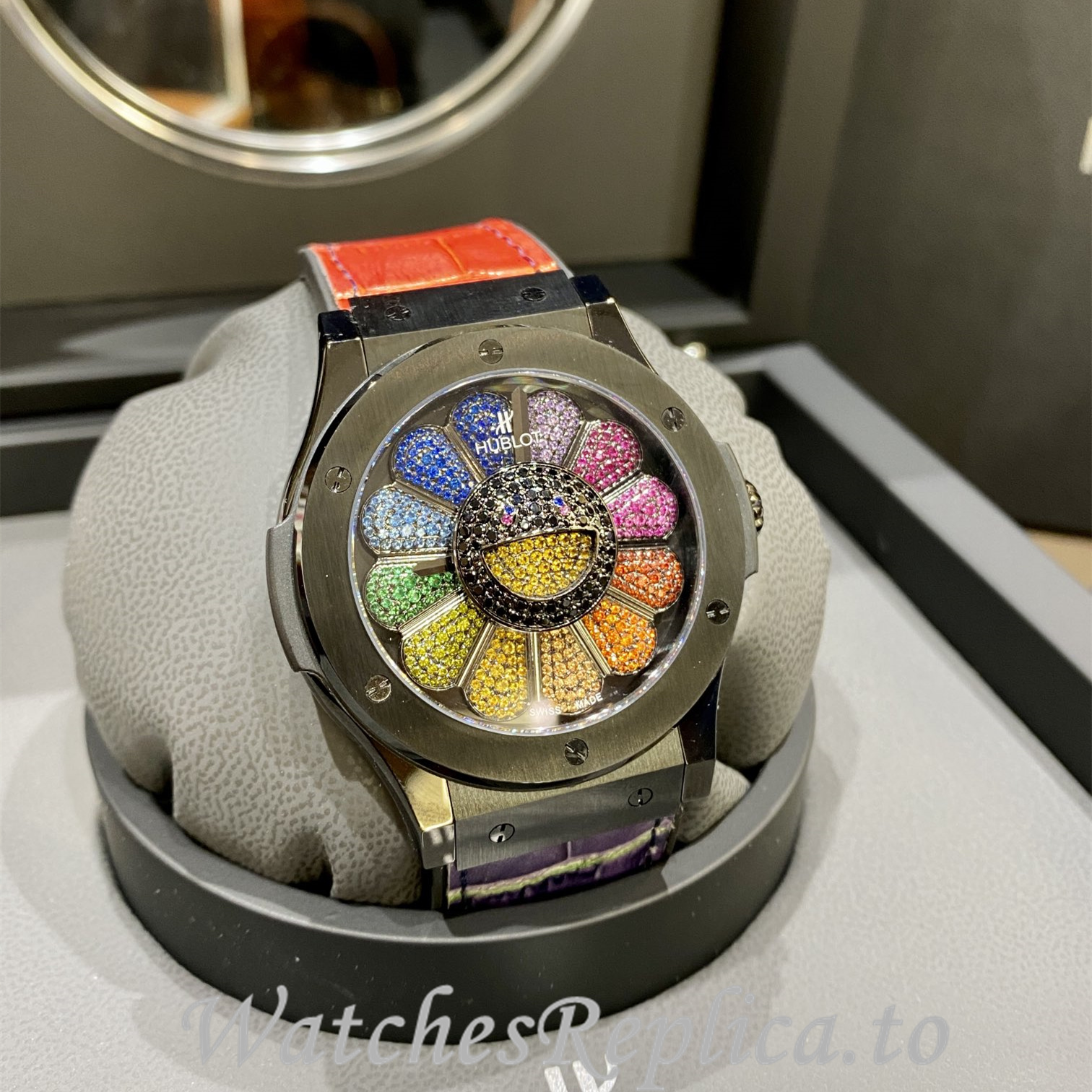 Hublot Replica 507.CX.9000.RX.TAK21 Rubber strap 45MM - WatchesReplica.is
