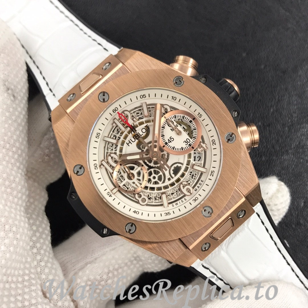 Hublot Replica 411.NM.1170.RX Rubber strap 45MM - WatchesReplica.is