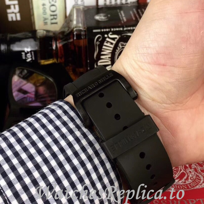 Richard Mille Replica RM055 Rubber strap 50MM - WatchesReplica.is