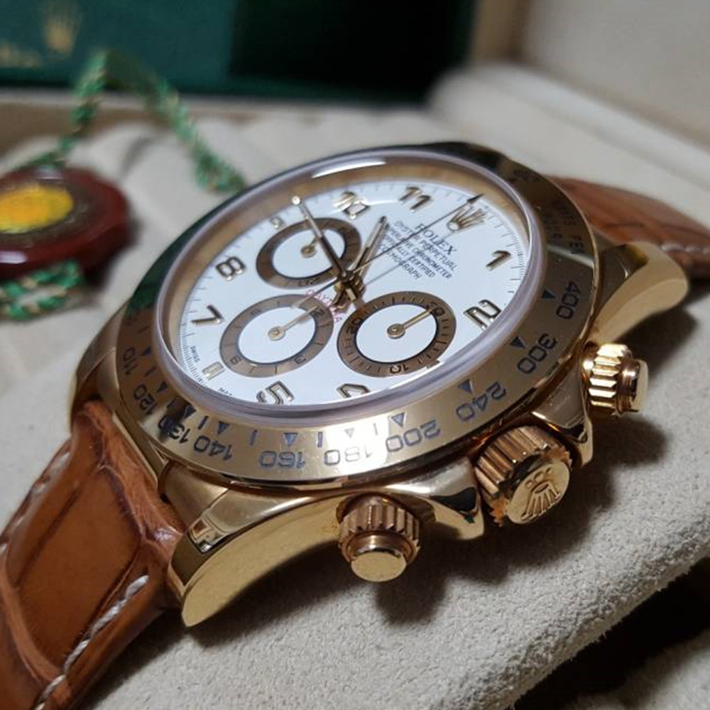 Rolex Daytona White Dial 16518 - WatchesReplica.is