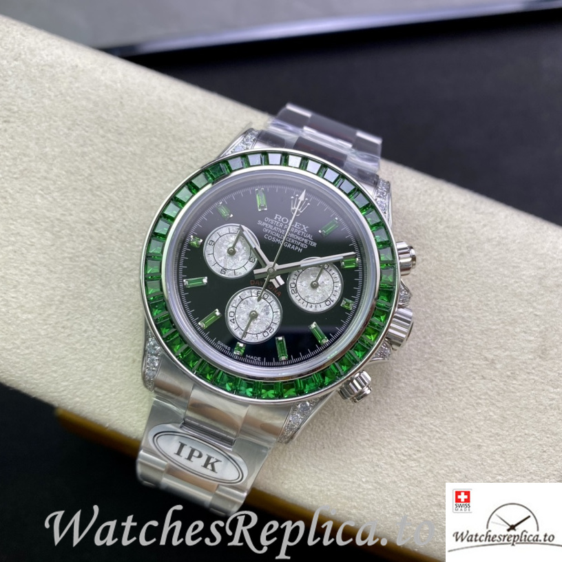 Swiss Rolex Daytona 116598RBOW Replica Stainless steel strap 40MM - WatchesReplica.is